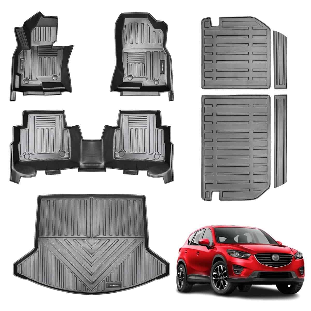 Tapetes para Piso Vanseno & Tapete para Respaldo & Forro de