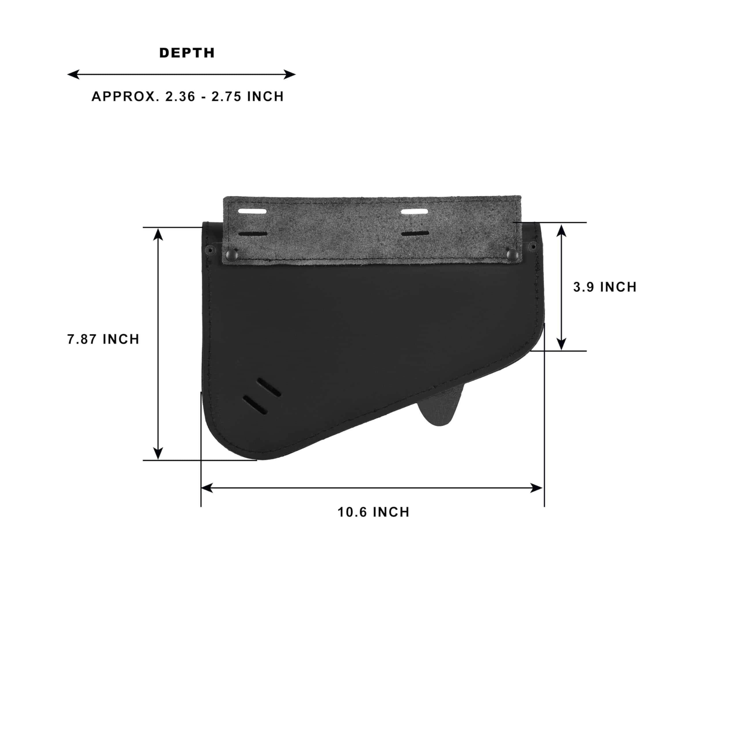 Bolso Medusa Blackline Swingarm Bag izquierda compatible - Imagen 6
