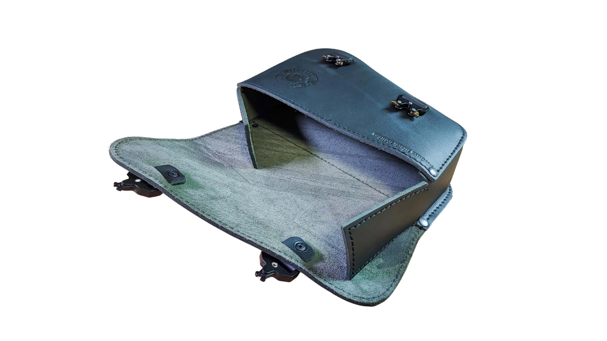 Bolso Medusa Blackline Swingarm Bag izquierda compatible - Imagen 9