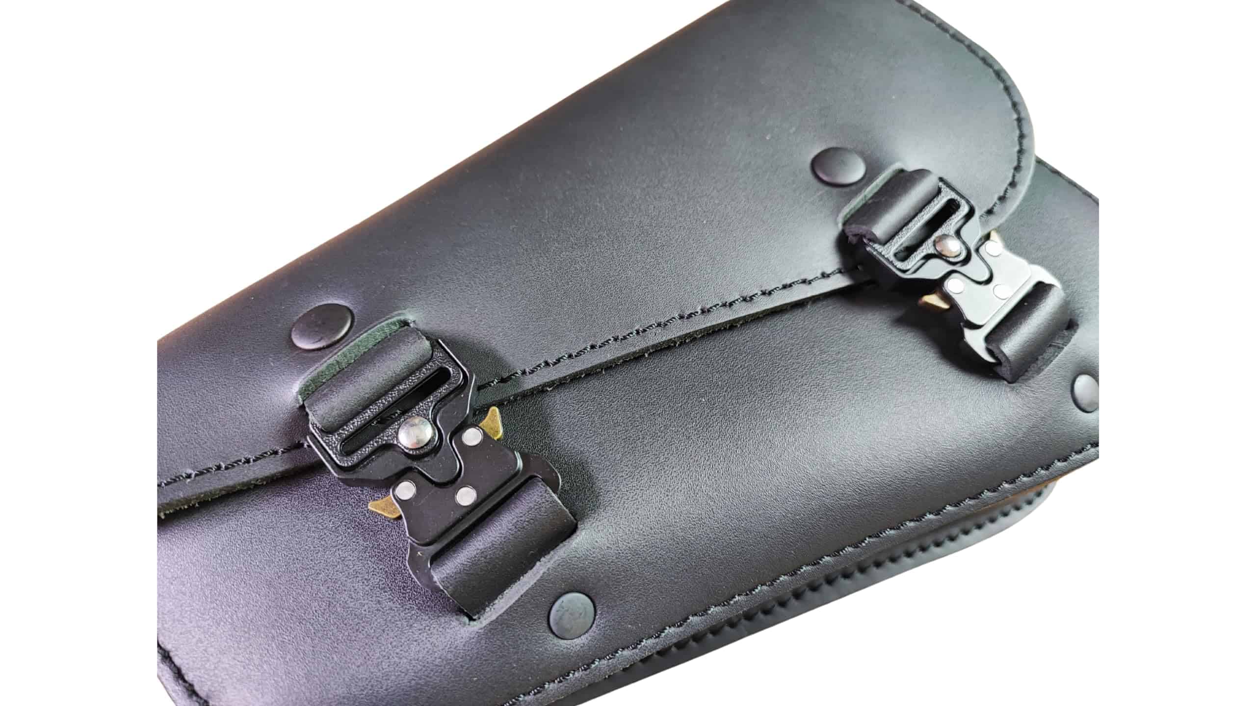 Bolso Medusa Blackline Swingarm Bag izquierda compatible - Imagen 10