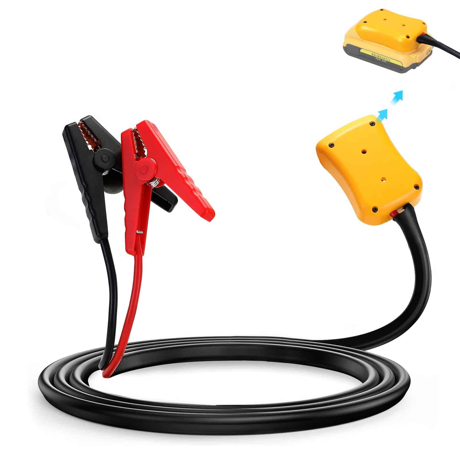 Cables Puente para Baterías De-walt 20V, 8AWG 5.9FT, Cables