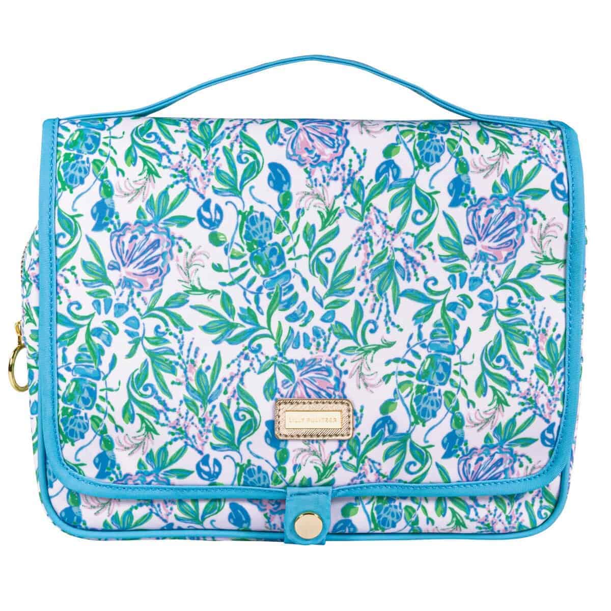 Bolsa de Aseo de Viaje Lilly Pulitzer con Asa, Bolsillos y - Imagen 3