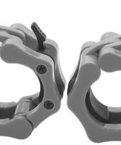 GW Tech Collares para Barra de Pesas de -Gris