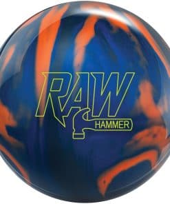 Bola de boliche Hammer Raw Azul/Negro/Naranja 11lbs