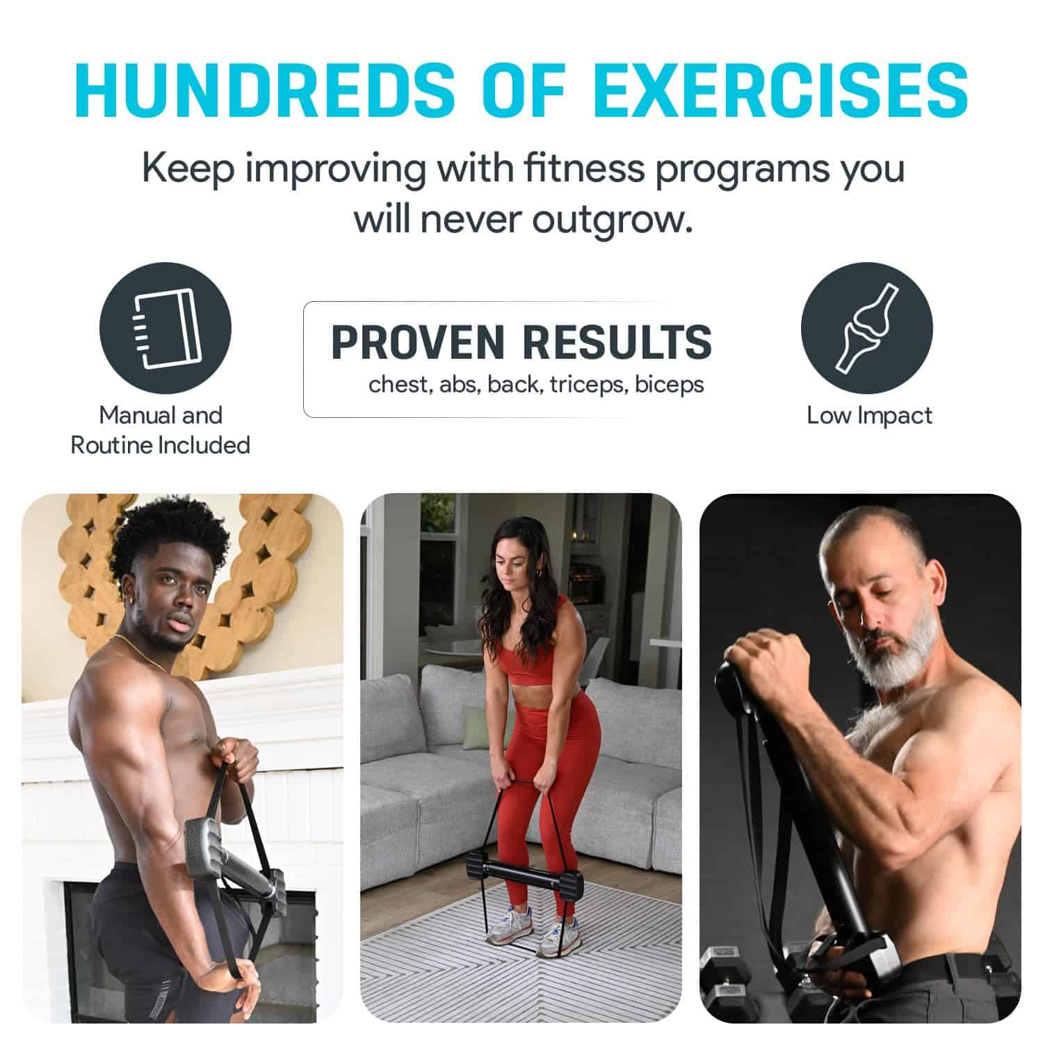 Bullworker X5 Pro 28" - Equipo de Ejercicio Isométrico, - Imagen 5