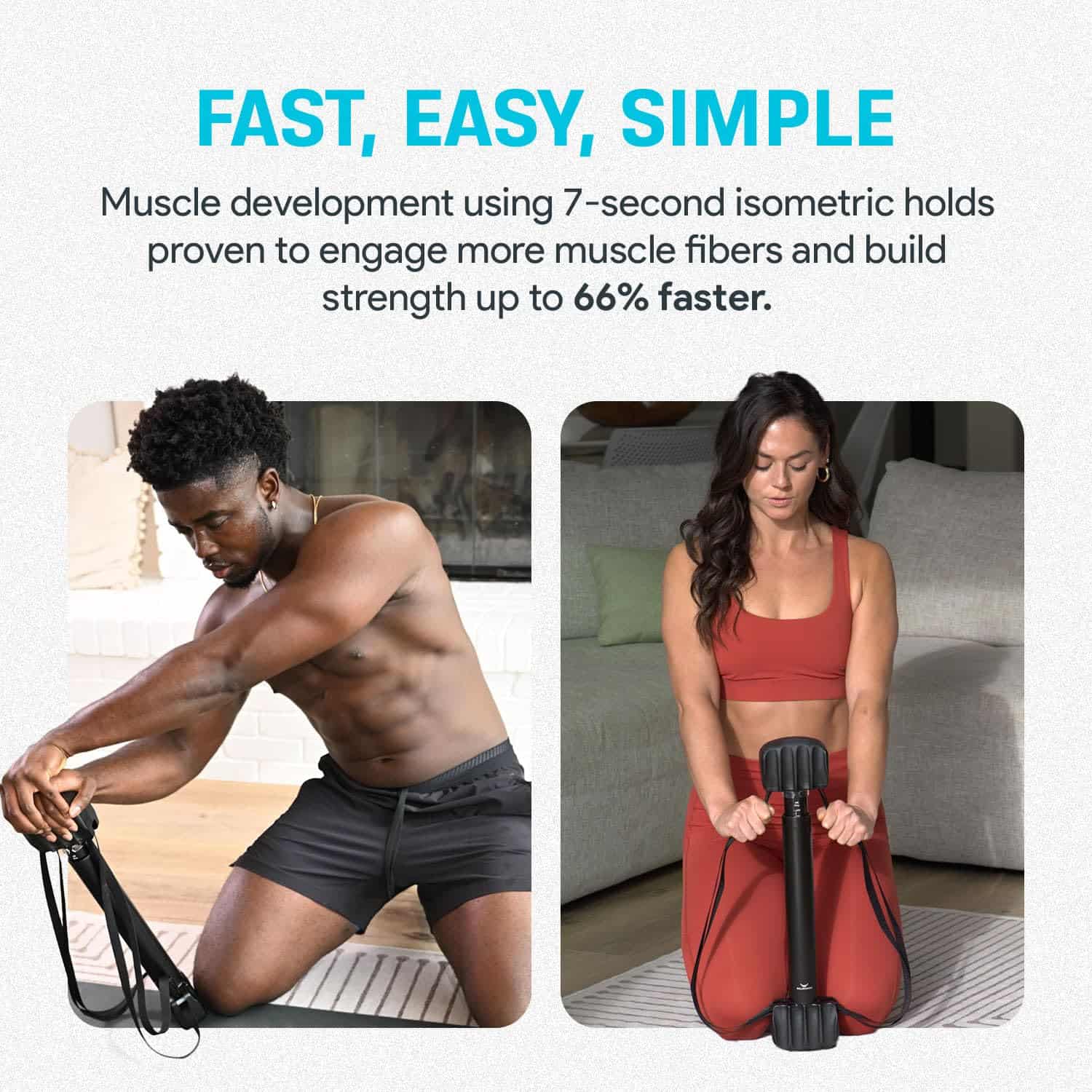 Bullworker X5 Pro 28" - Equipo de Ejercicio Isométrico, - Imagen 3