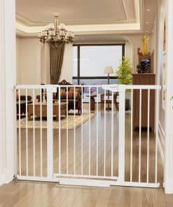 Puerta de bebé extra alta Cumbor de 36" para escaleras,