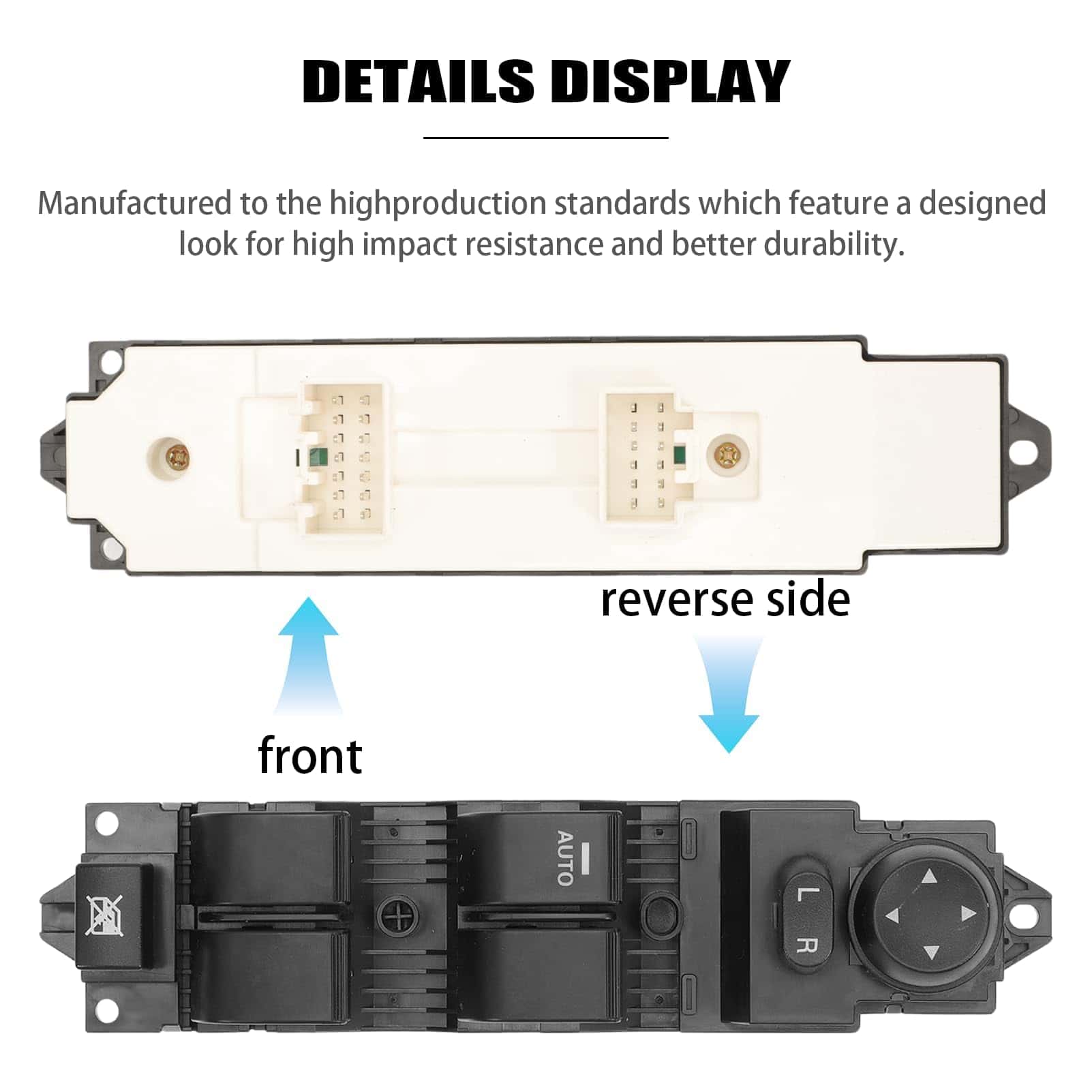 Interruptor principal de ventanilla Power Master compatible - Imagen 4