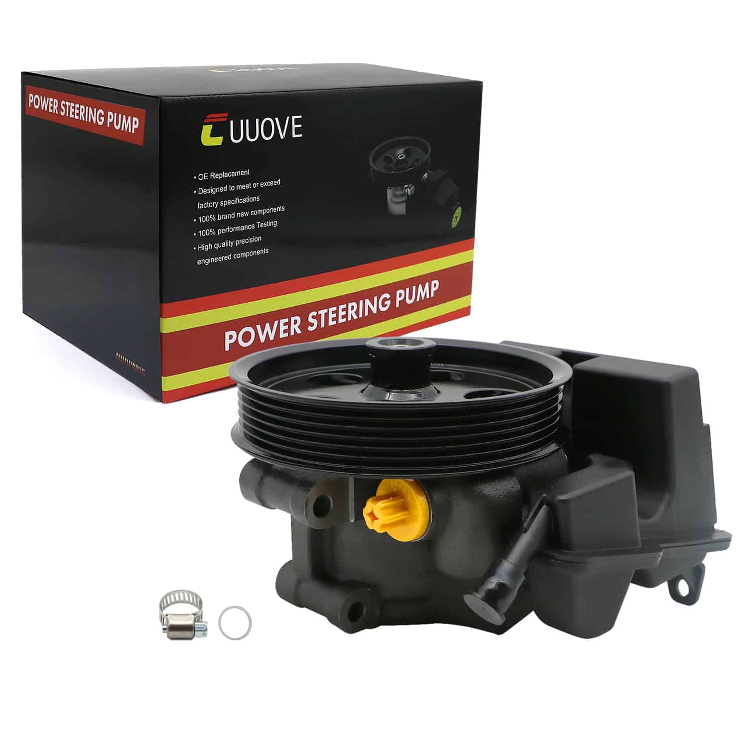 Cuuove 20-326 Bomba de Dirección Asistida con Polea de