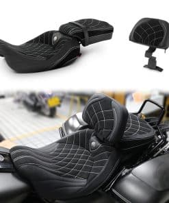 Asiento de Rider/ Pasajero de Perfil Bajo Personalizado con