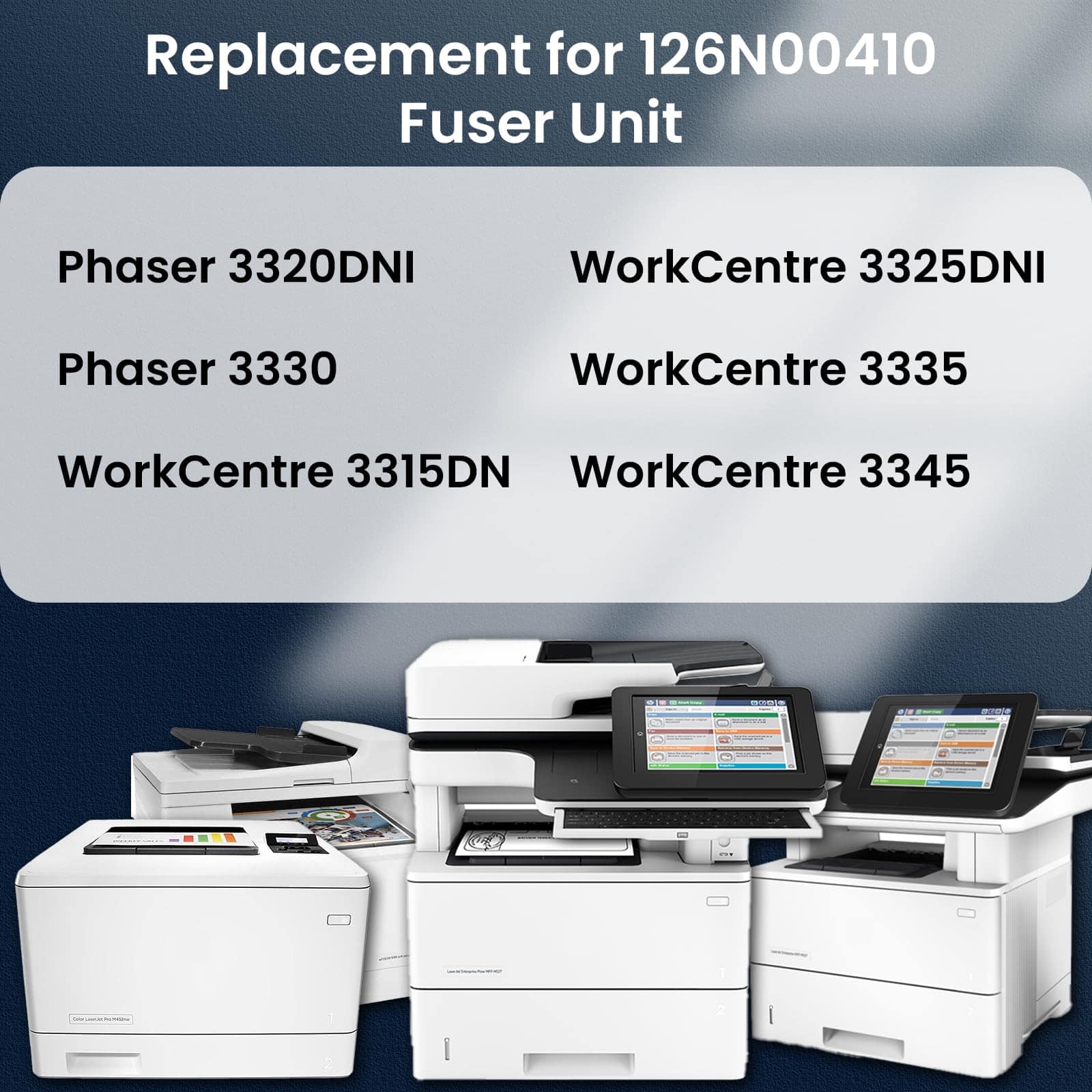 Unidad de fusión 126n00410 de repuesto para Xerox PHASER - Imagen 6