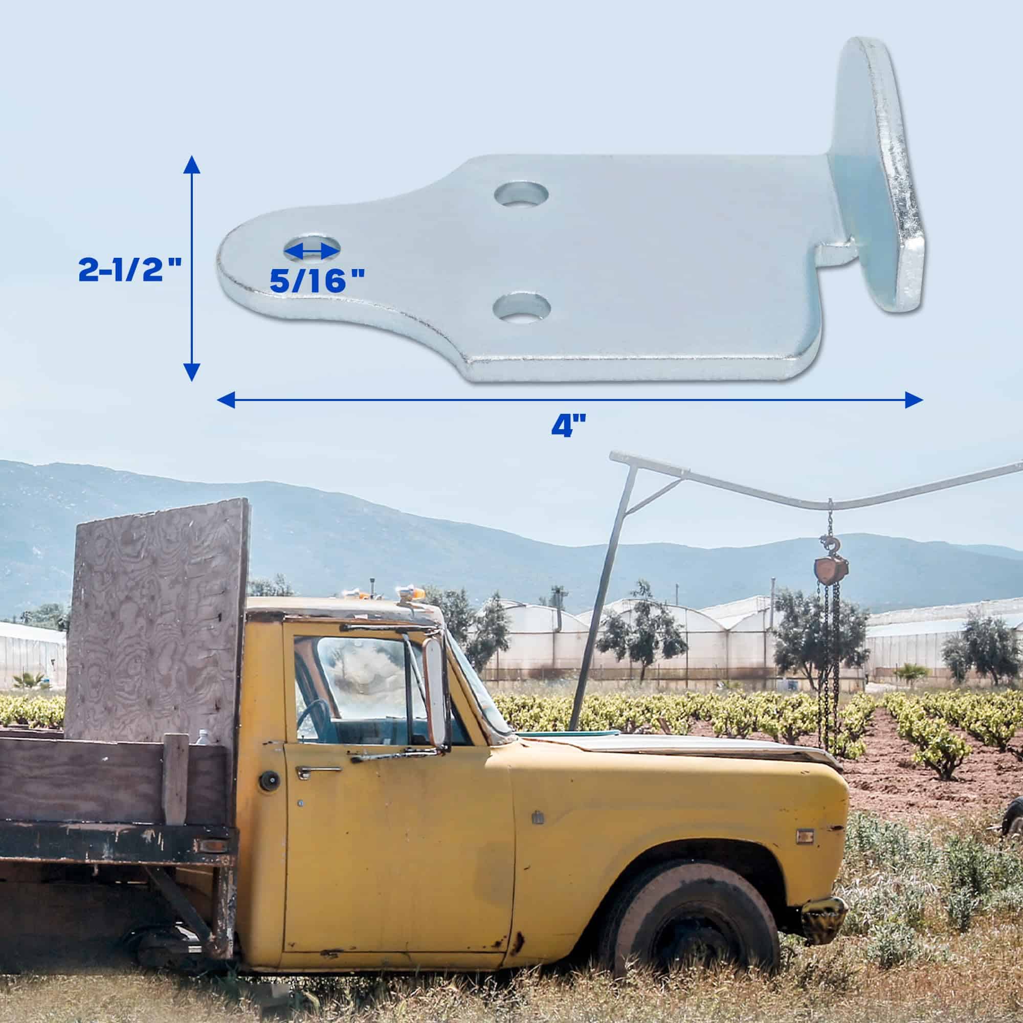 Lonffery 8 Sets Soportes de Esquinas para Barandillas de - Imagen 8