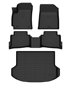 Juego de tapetes para piso y protector de maletero todo