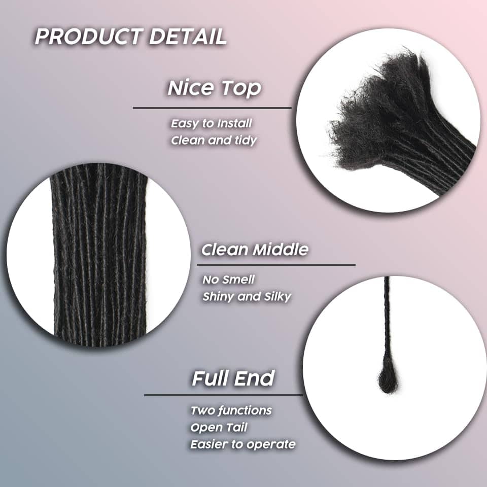 Extensiones de Rastas Pelo Humano, Extensiones de Rastas - Imagen 6