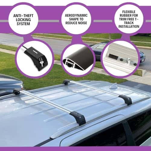 Barras Transversales del Portaequipajes ERKUL para Kia - Imagen 5