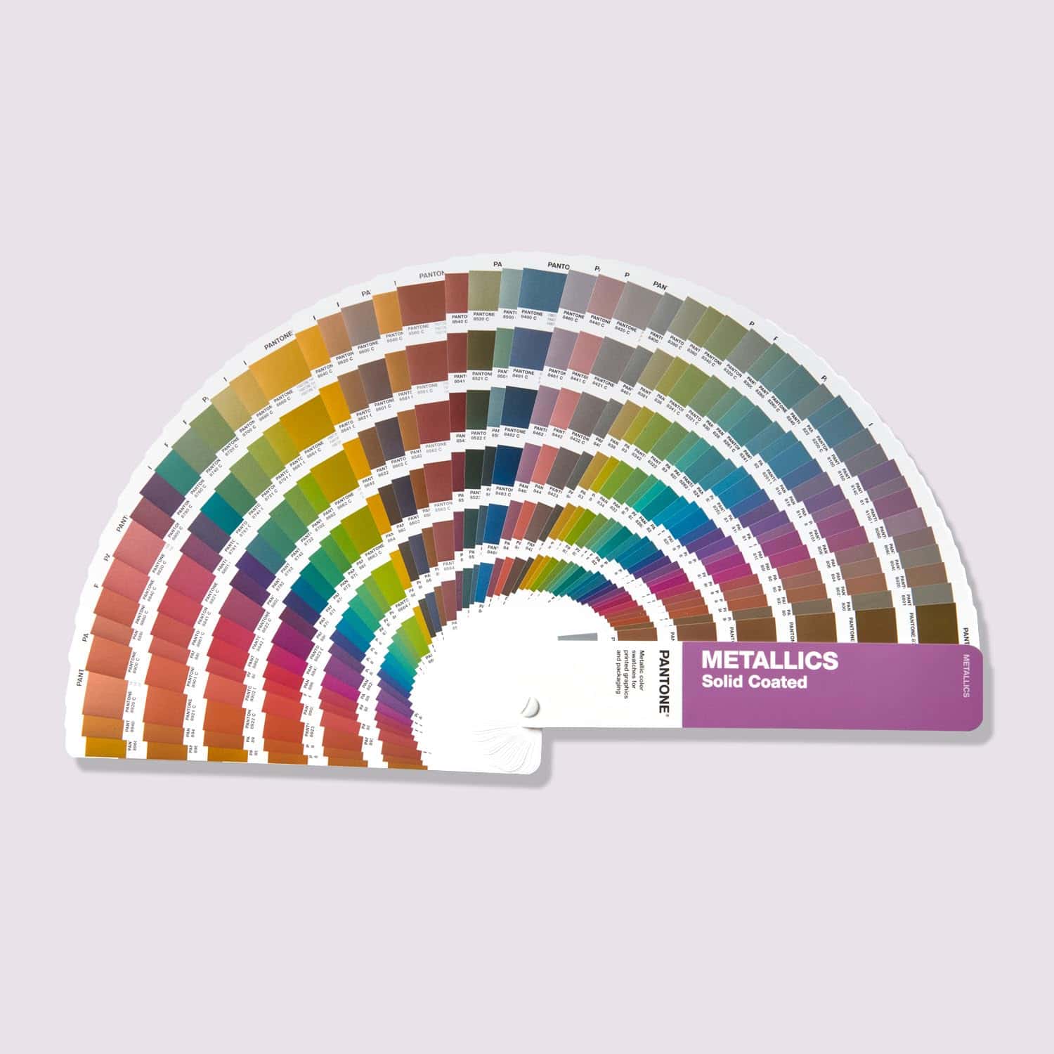 Pantone | Guía de Metálicos | 655 colores metálicos para