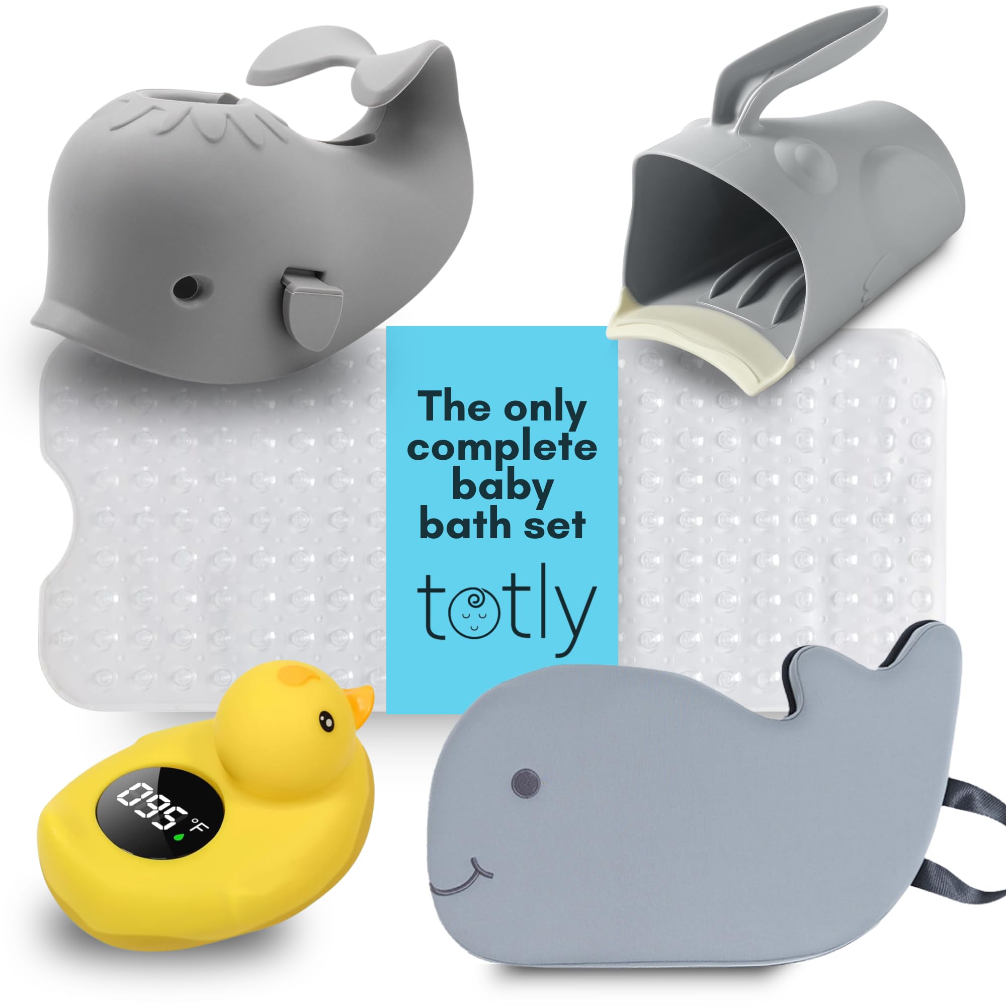 Juego de Baño Completo para Bebé totly 5 piezas - Kit