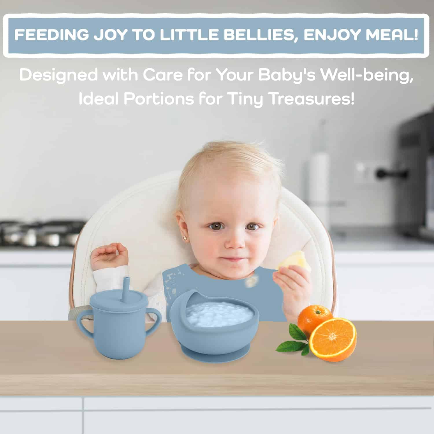 Set de Alimentación para Bebés de Silicona FlexiBaby 6 - Imagen 7