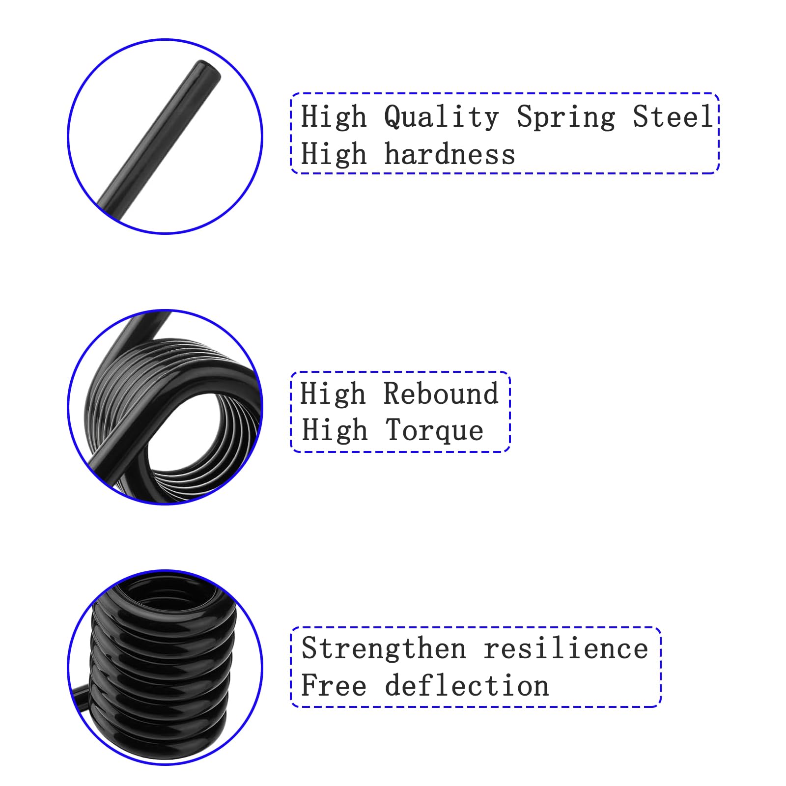 2 Pares de Resortes para Rampa de Remolque de Servicio - Imagen 6