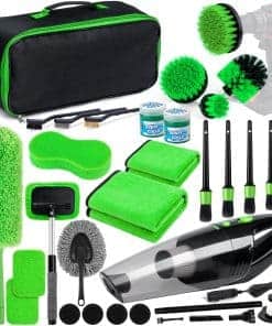 Kit de Limpieza para Autos YJUSMAK 34 Piezas Limpiador de