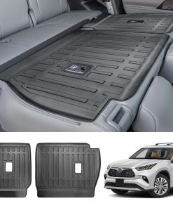 Vanseno 2nd Backrest Mat Kick Mats Compatible con 2020-2024