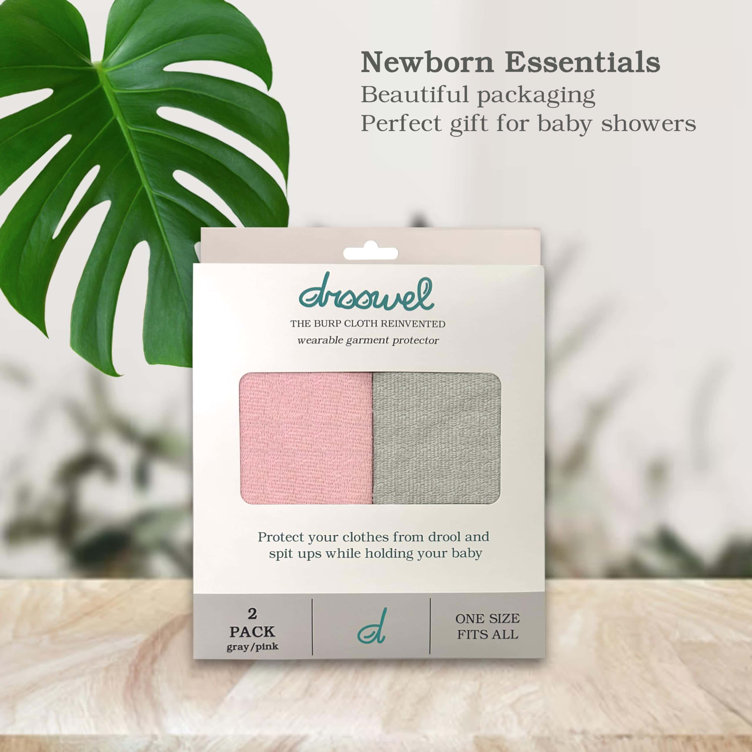 Pañuelos de Eructar Wearable Droowel - Extra Suaves, - Imagen 6