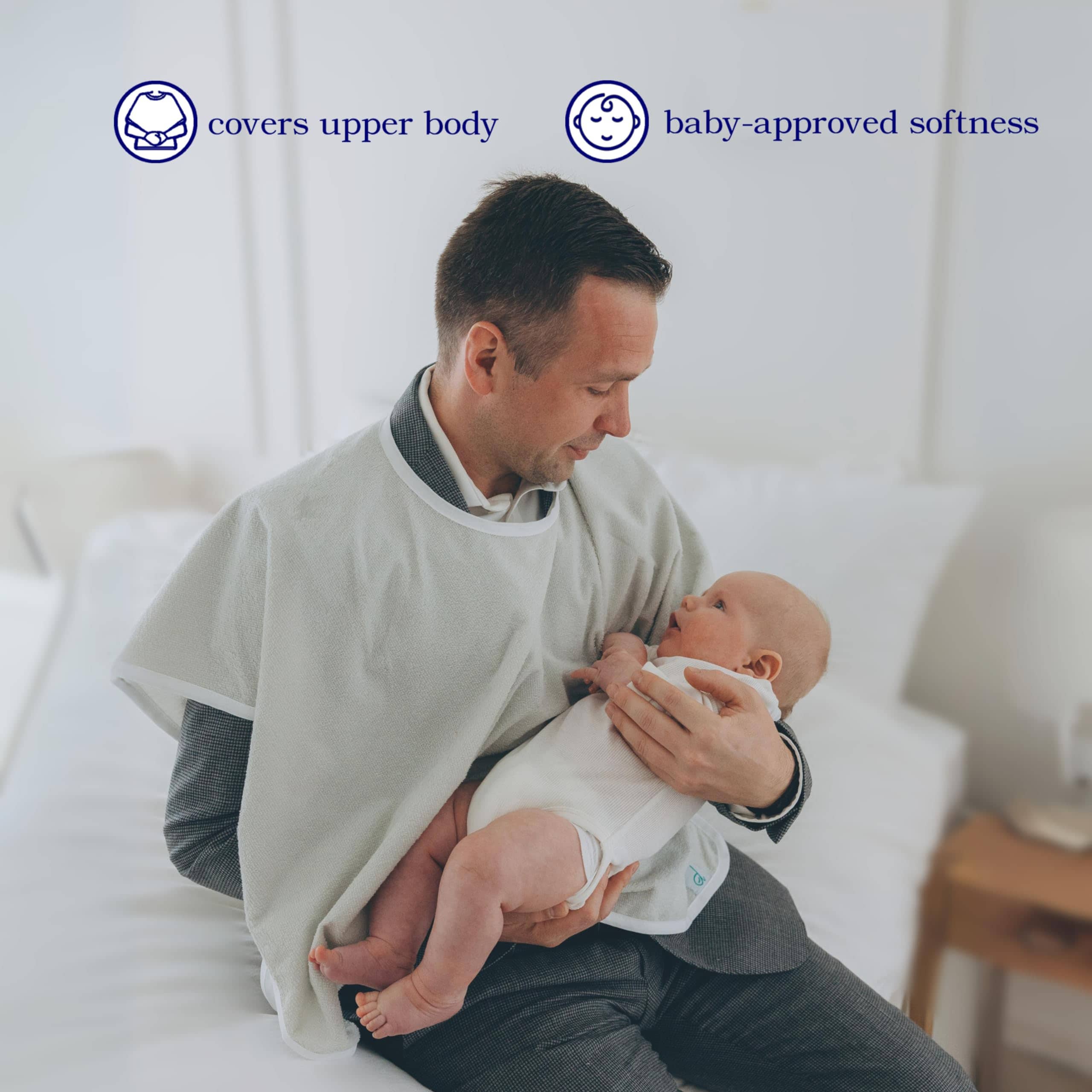 Pañuelos de Eructar Wearable Droowel - Extra Suaves, - Imagen 4