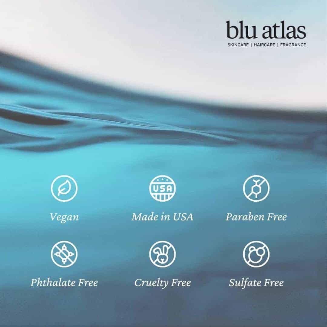 Acondicionador Natural Blu Atlas para Hombres - Orgánico, - Imagen 6