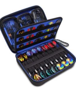 Estuche para Dardos USA Gear XL Semi Hard Shell - -Azul