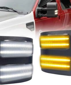 Gorromp Luces de Marcador de Espejo Lateral Switchback para