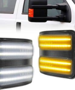Luces intermitentes de espejo LED Gorromp para camionetas