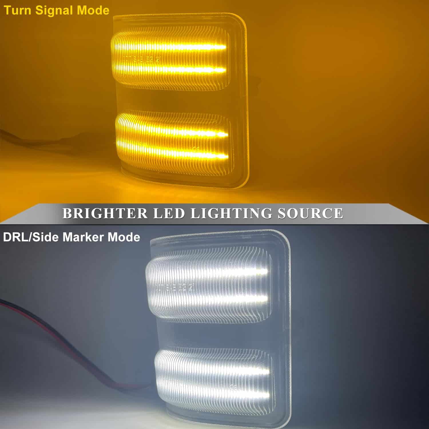 Luces intermitentes de espejo LED Gorromp para camionetas - Imagen 6