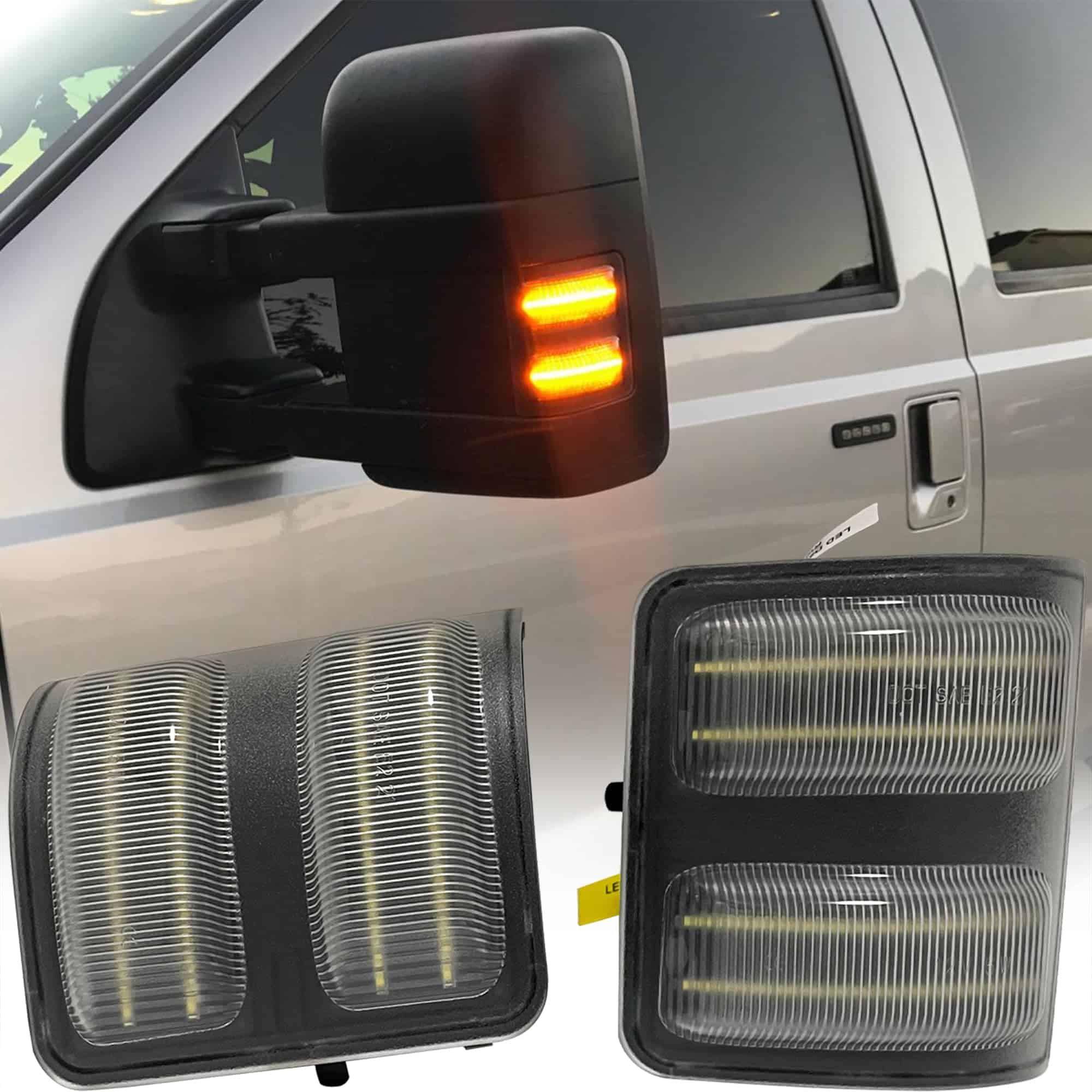 Luces intermitentes de espejo LED Gorromp para camionetas - Imagen 5