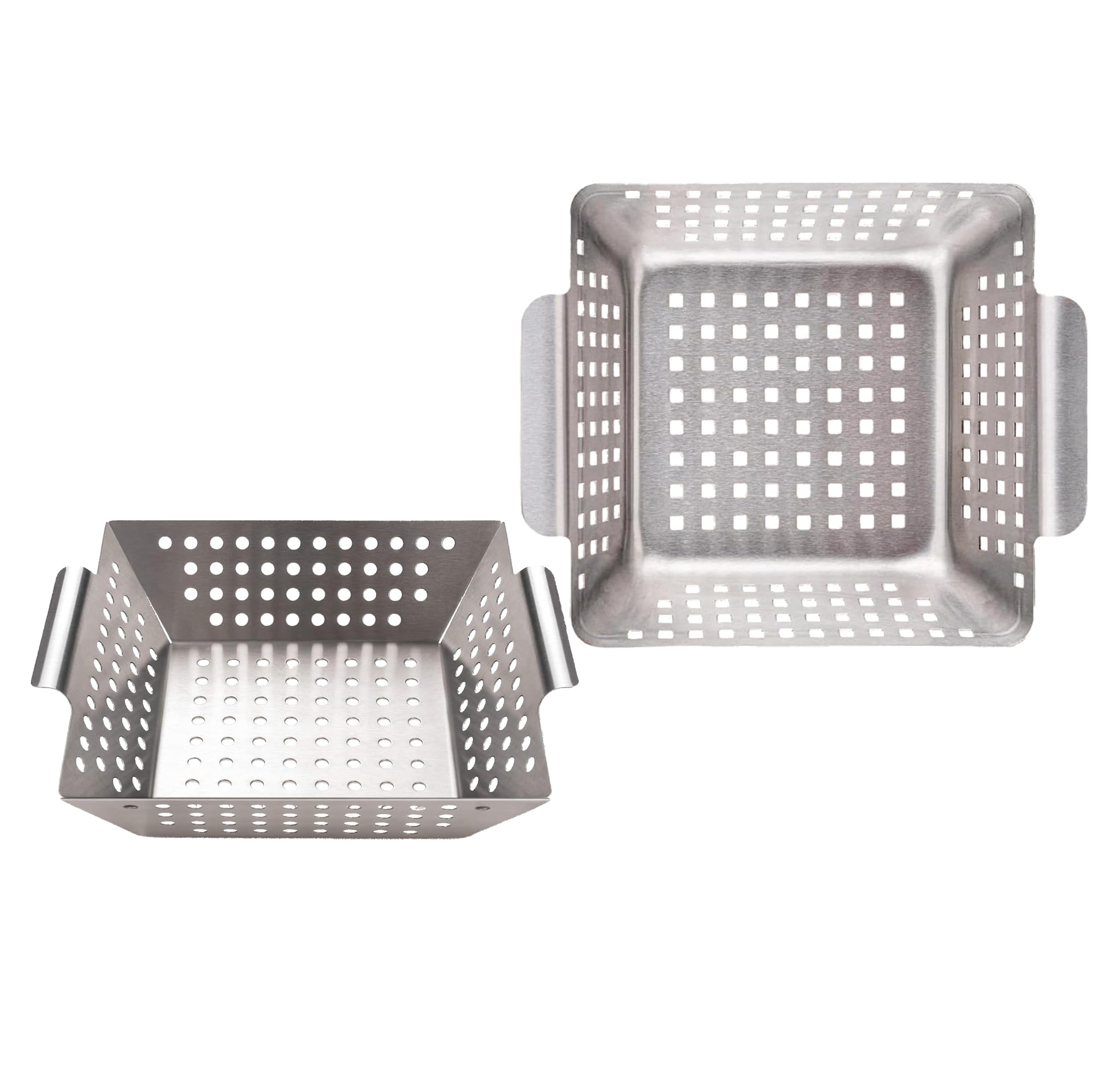 Bandeja de Parrilla de Barbecue de Acero Inoxidable Navaris - Imagen 8