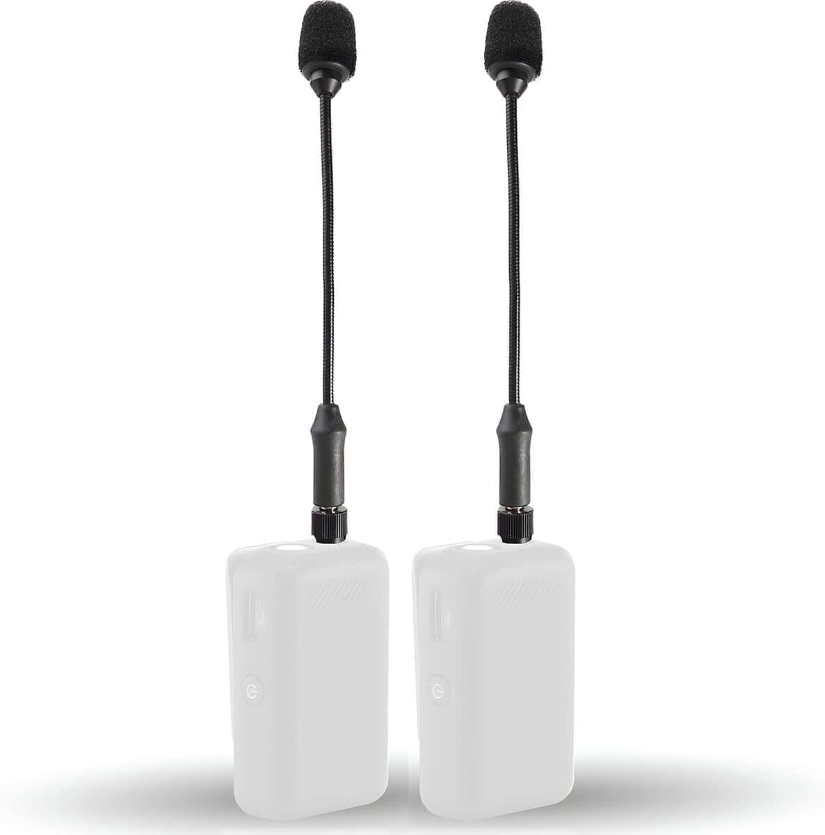 Micrófono de solapa omnidireccional Movo MV-M101 con cuello