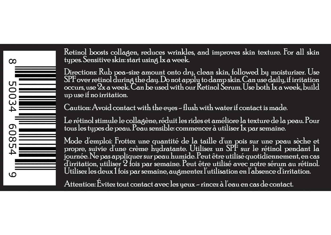 Crema Hidratante Facial de Retinol para Hombres de - Imagen 6