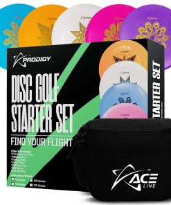 Set de Disc Golf Prodigy | 5 Discos + Bolsa | Set de Inicio