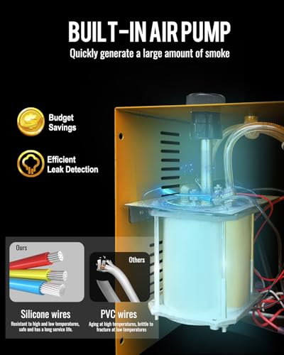Máquina de Humo Automotriz con Compresor de Aire - Imagen 4