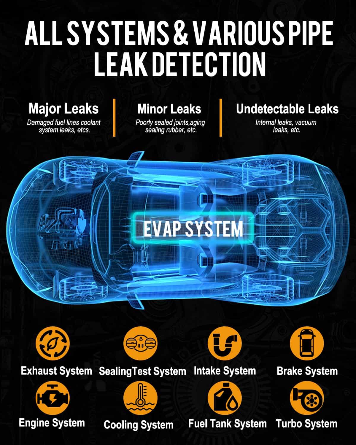 Máquina de Humo Automotriz con Compresor de Aire - Imagen 5