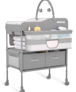 Mesa de Cambio para Bebés Saryocy, Mesa de Cambio Plegable