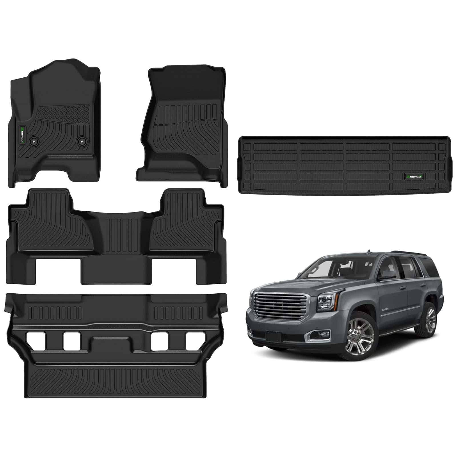 Juego de Tapetes y Forro de Carga ANBINGO para Chevy