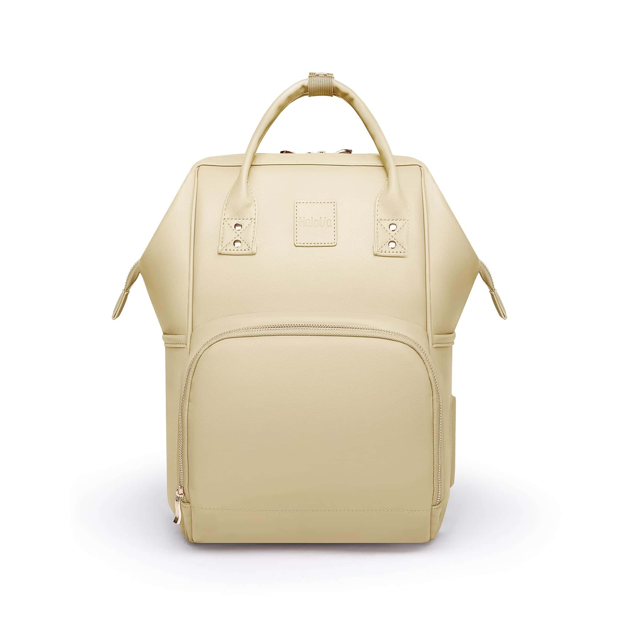 Mochila para Pañales HaloVa, de Cuero Ecológico, con