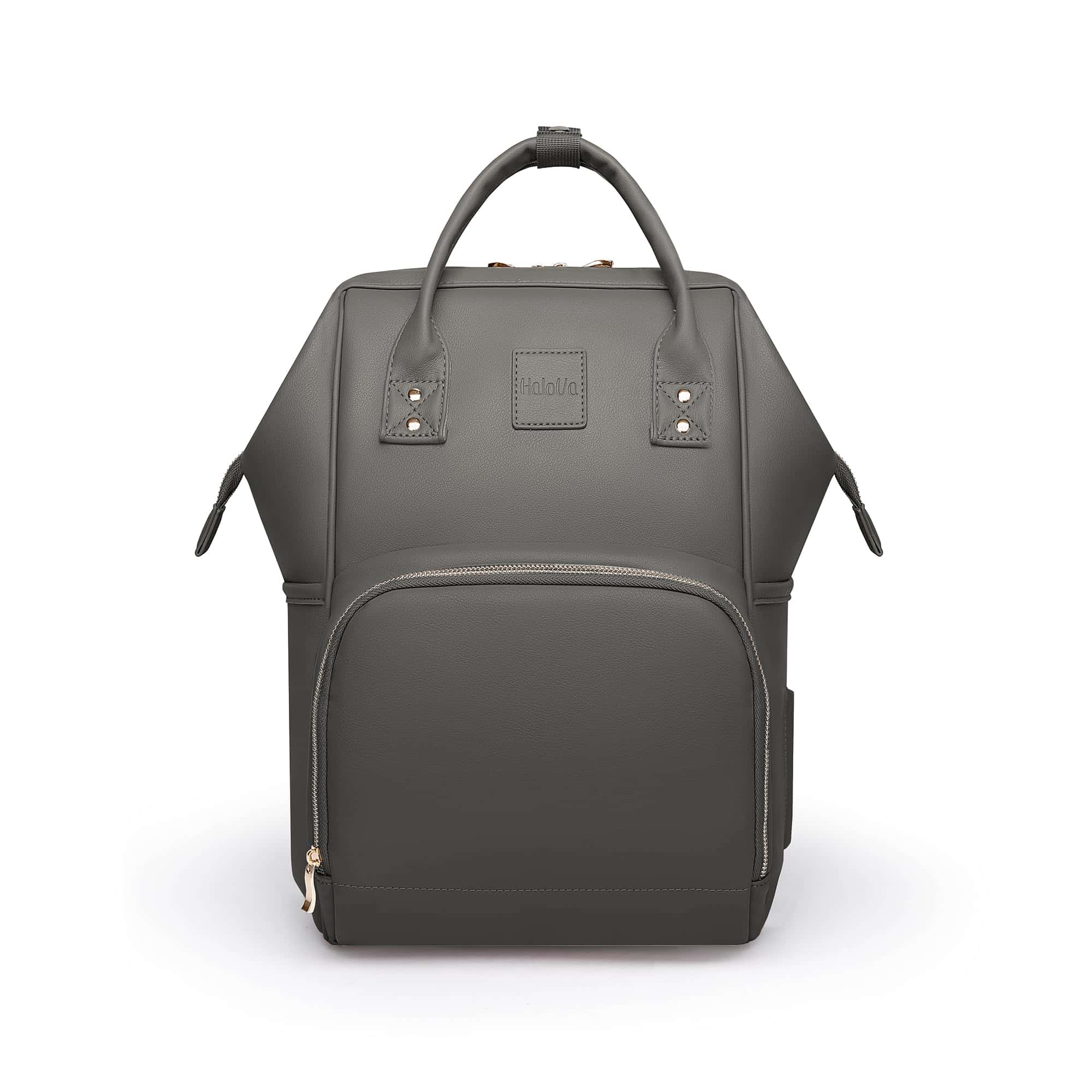 Bolso de pañales HaloVa, Mochila de cuero Eco-Friendly para