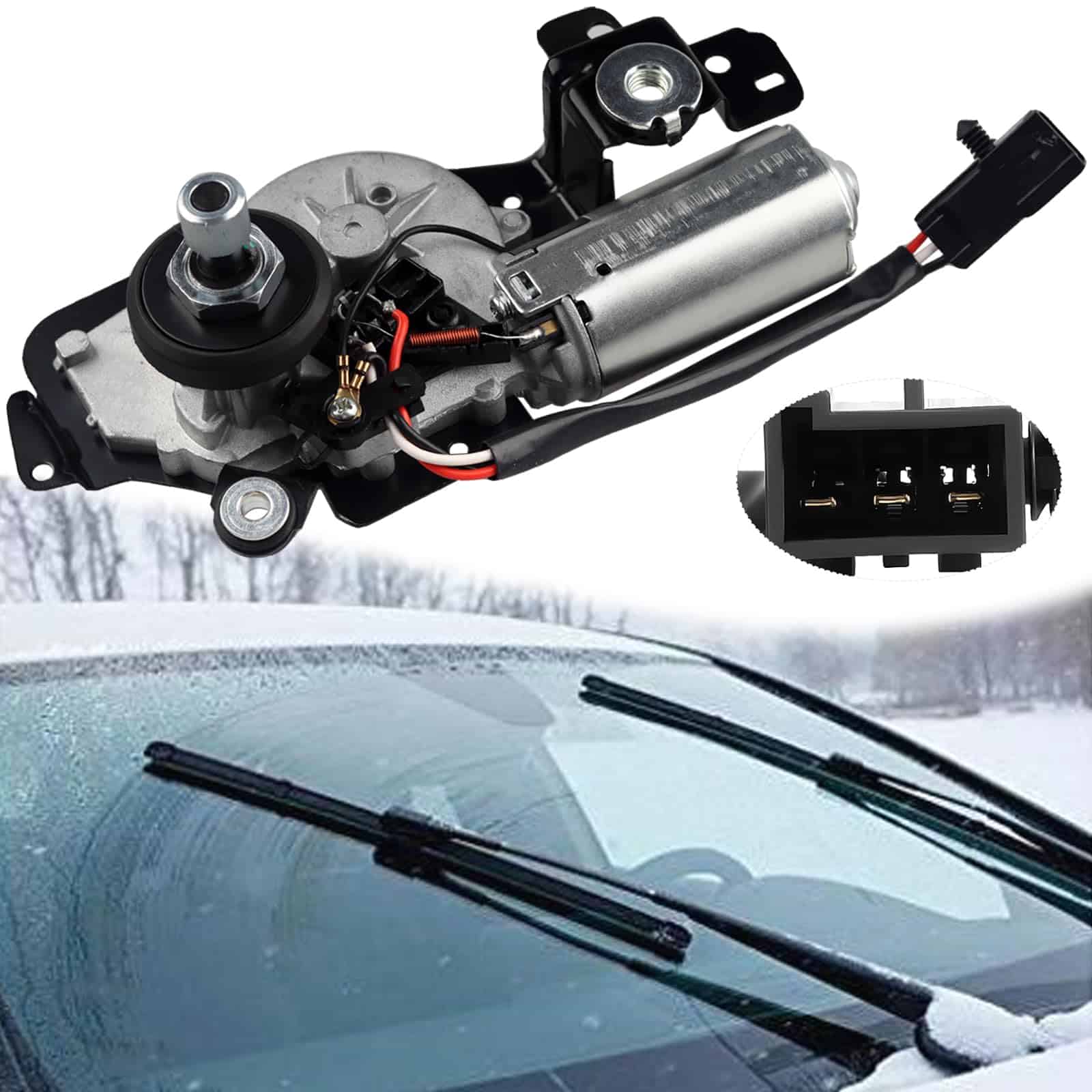 Motor trasero del limpiaparabrisas E-Vniko compatible con