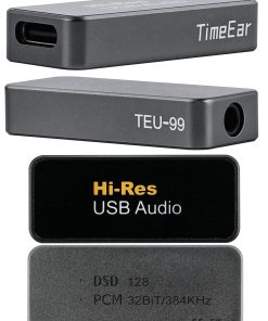 Amplificador de auriculares DAC mini portátil de alto