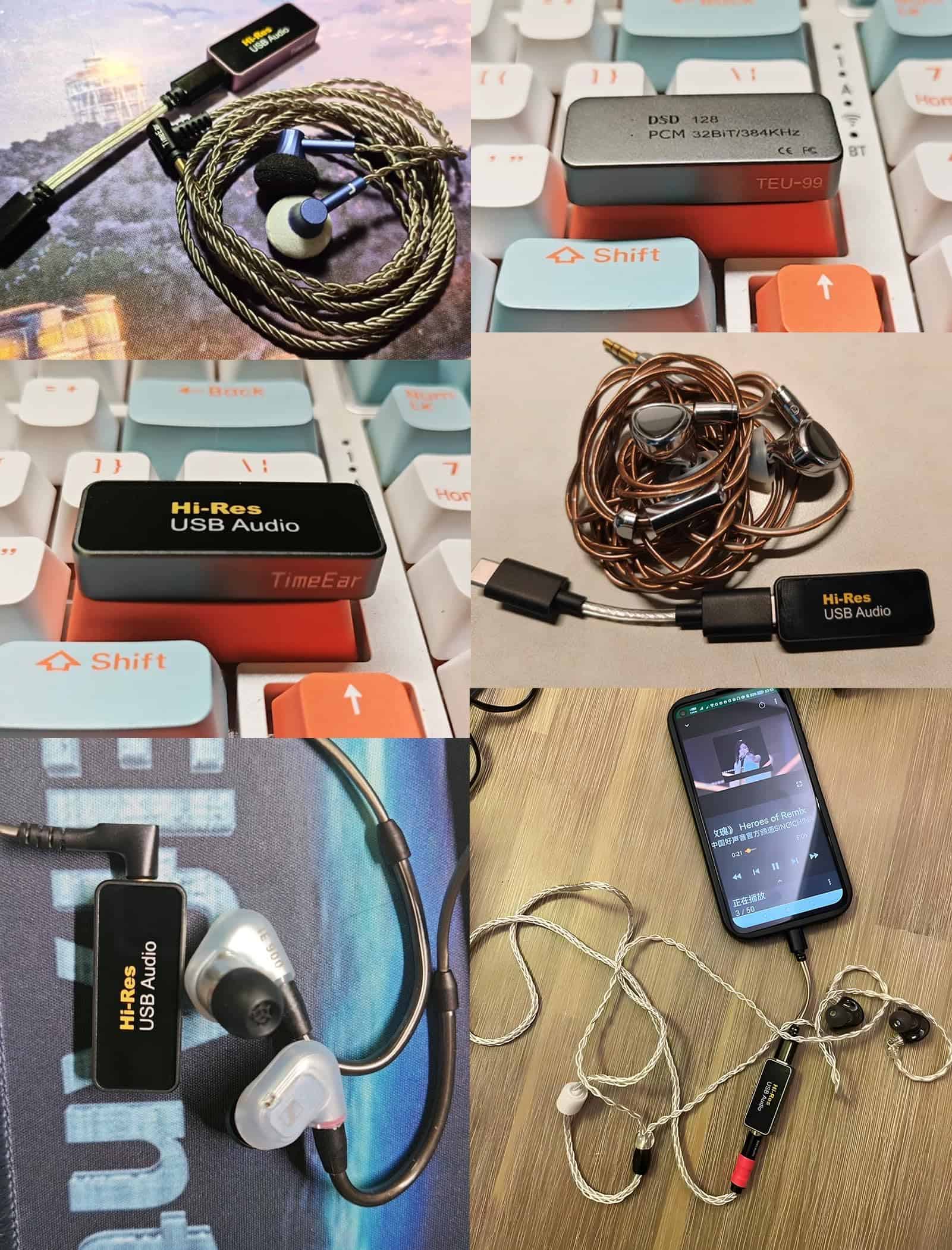 Amplificador de auriculares DAC mini portátil de alto - Imagen 4