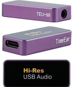 Amplificador de auriculares de decodificación portátil