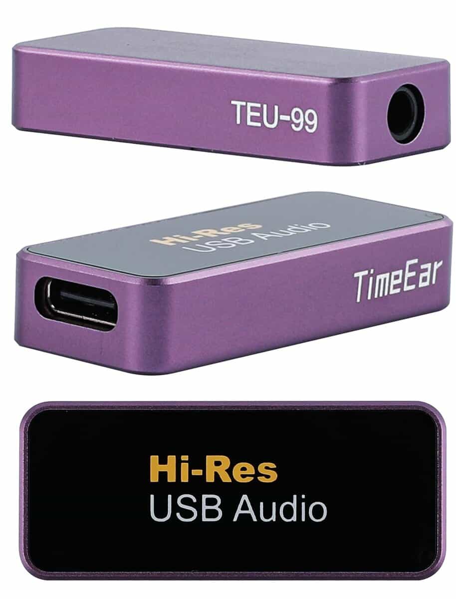 Amplificador de auriculares de decodificación portátil