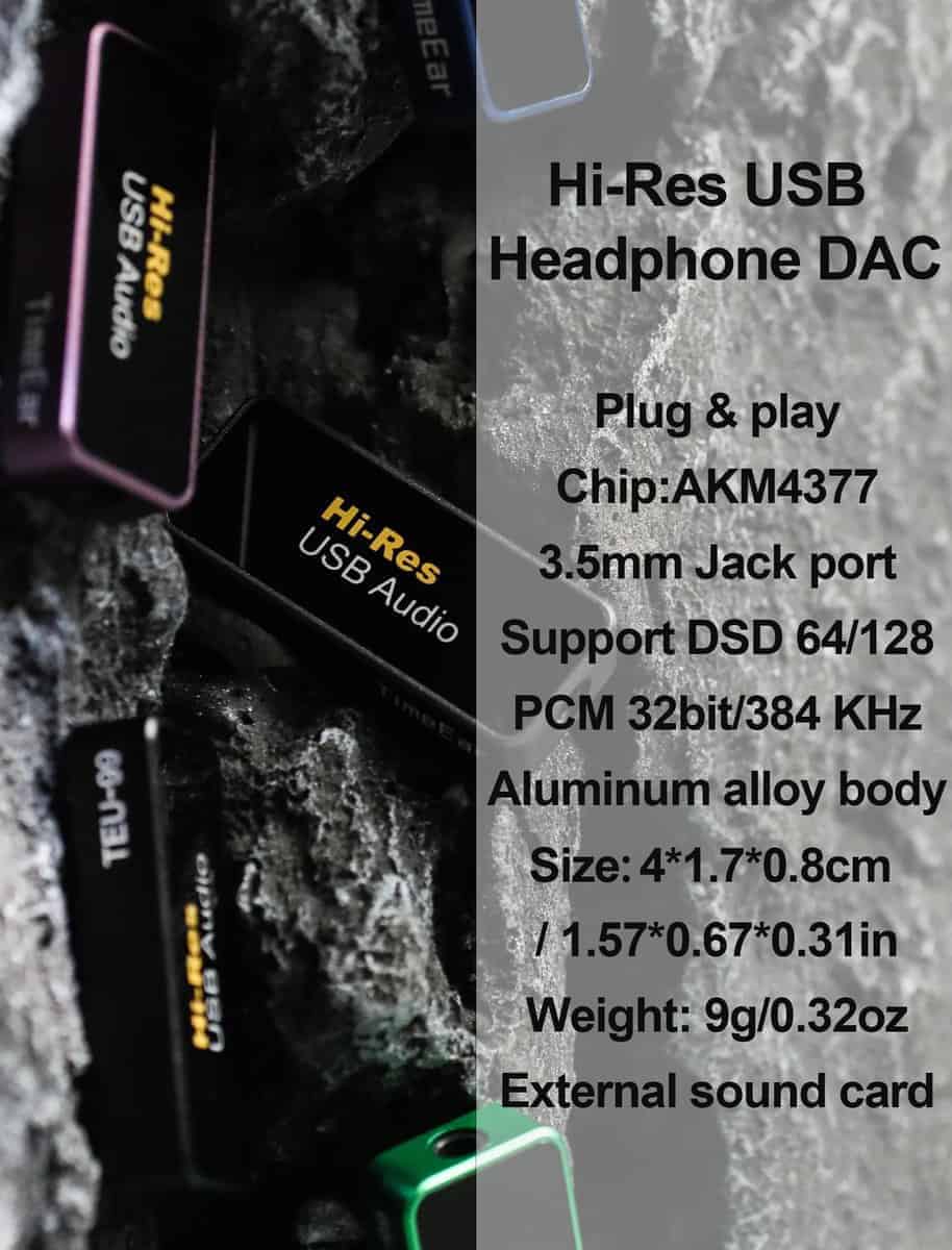 Amplificador de auriculares de decodificación portátil - Imagen 5