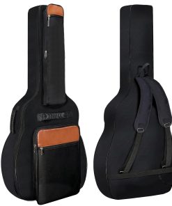 Funda de Guitarra Acústica NAGAN con Acolchado -Negro